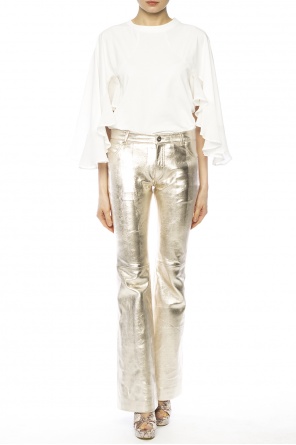 Flared trousers with slip pockets, zdjęcie 2 Flared trousers with slip pockets od Chloe